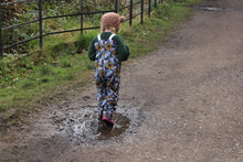 Load image into Gallery viewer, Softshell dungarees - pre-order - Sunshine and Raebows