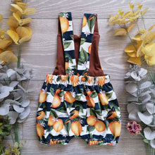 Load image into Gallery viewer, Treasure pocket romper - Sunshine and Raebows