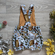 Load image into Gallery viewer, Treasure pocket romper - Sunshine and Raebows
