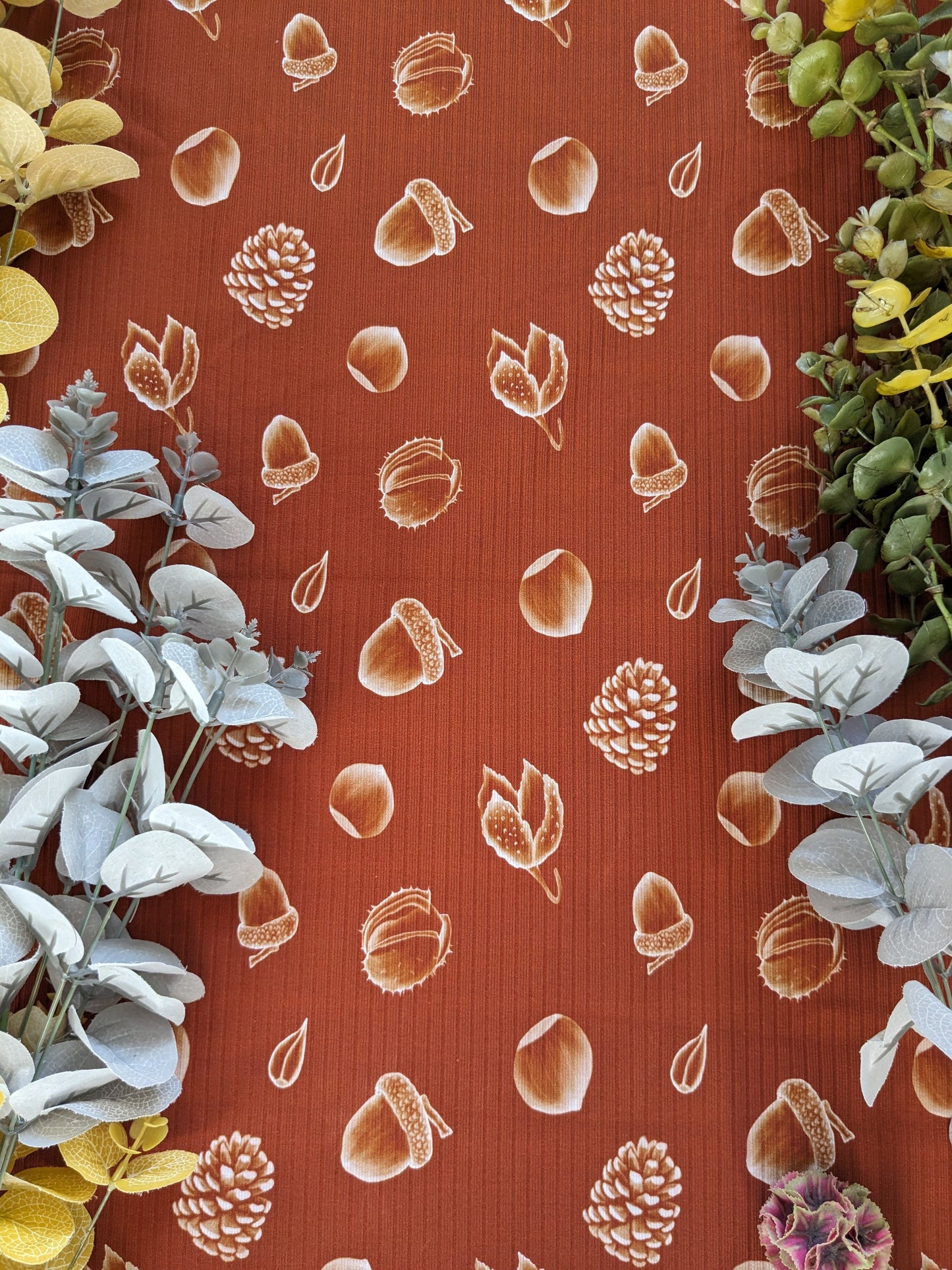 In stock - fully exclusive nuts ribbed jersey - Sunshine and Raebows