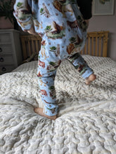 Load image into Gallery viewer, The all season Raglan romper - Sunshine and Raebows