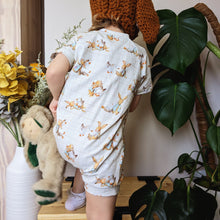 Load image into Gallery viewer, The all season Raglan romper - Sunshine and Raebows
