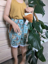 Load image into Gallery viewer, Cropped Vintage shorts - Sunshine and Raebows