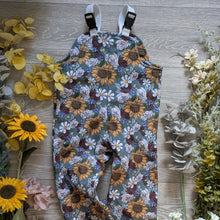 Load image into Gallery viewer, Softshell dungarees - pre-order - Sunshine and Raebows