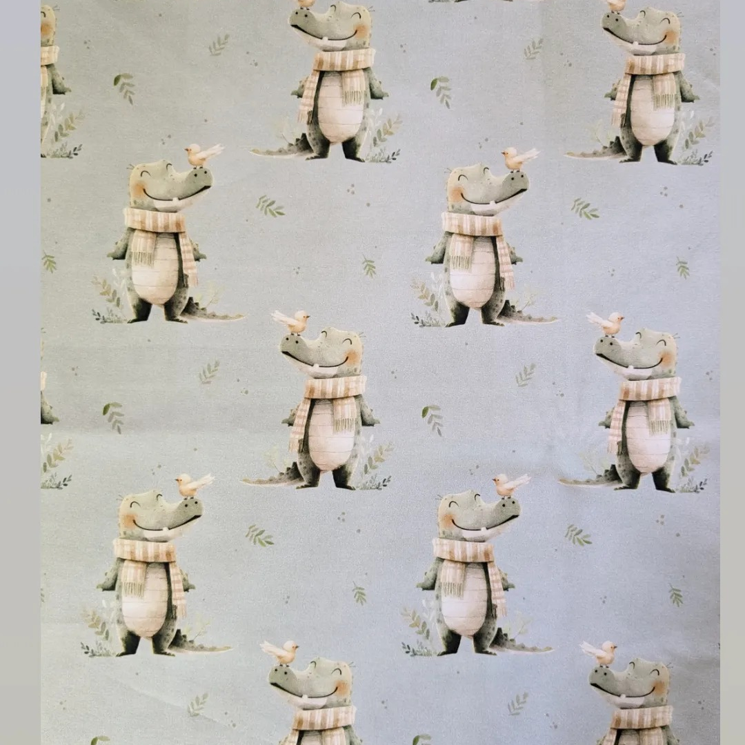 In stock - exclusive happy crocodile jersey - Sunshine and Raebows