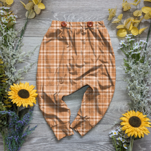 Load image into Gallery viewer, Ginger tartan Spencer Trousers - Sunshine and Raebows