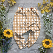 Load image into Gallery viewer, Brown gingham Spencer Trousers - Sunshine and Raebows