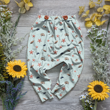 Load image into Gallery viewer, Blue shells Spencer Trousers - Sunshine and Raebows
