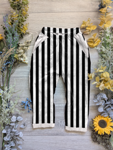 Load image into Gallery viewer, A load of stripes Vintage trousers with elastic in band - Sunshine and Raebows
