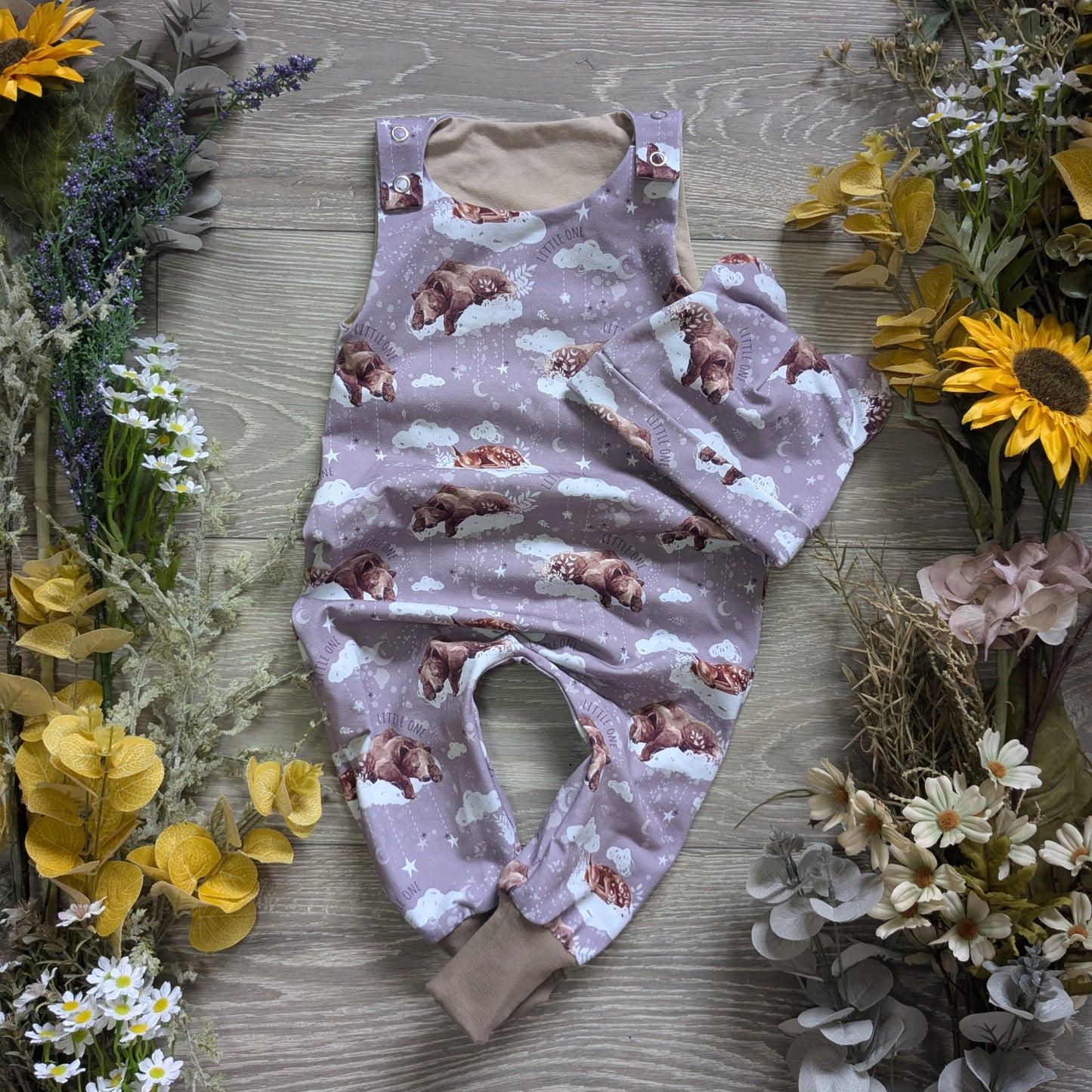 In stock - exclusive sleeping little one jersey - Sunshine and Raebows