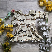 Load image into Gallery viewer, The Chloe peplum - Sunshine and Raebows