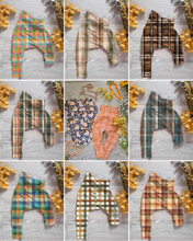 Load image into Gallery viewer, Plaids/tartans Willow pants/shorts (gusset and gussetless) - Sunshine and Raebows