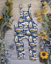 Load image into Gallery viewer, Autumn Edith Dungarees - long - Sunshine and Raebows