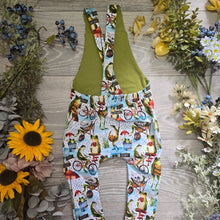 Load image into Gallery viewer, The rain dance Edith Dungarees - long - Sunshine and Raebows