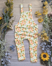 Load image into Gallery viewer, So peachy Edith Dungarees - long - Sunshine and Raebows