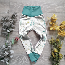 Load image into Gallery viewer, Music notes Winnie Leggings - Sunshine and Raebows