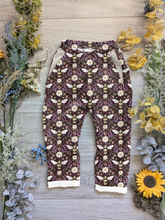 Load image into Gallery viewer, Buzzing around Vintage trousers with elastic in band - Sunshine and Raebows