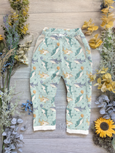Load image into Gallery viewer, Its your birthday prints Vintage trousers with elastic in band