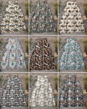 Load image into Gallery viewer, Christmas prints Penny the pinafore dress