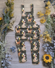 Load image into Gallery viewer, Its your birthday prints Edith Dungarees - long
