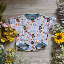 Load image into Gallery viewer, The GG sweater Romper - Sunshine and Raebows