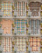 Load image into Gallery viewer, Plaids/tartans Oversized Ozzie tee