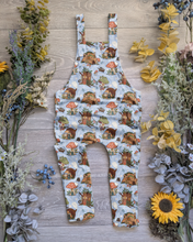 Load image into Gallery viewer, Autumn Edith Dungarees - long - Sunshine and Raebows