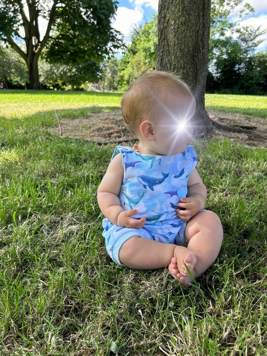 The Fergus Romper - SHORT - Sunshine and Raebows