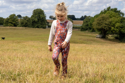 Ottilie the otter Dungarees - Long - Sunshine and Raebows