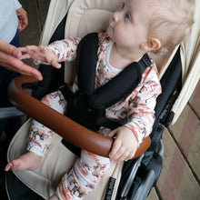 Load image into Gallery viewer, The all season Raglan romper - Sunshine and Raebows
