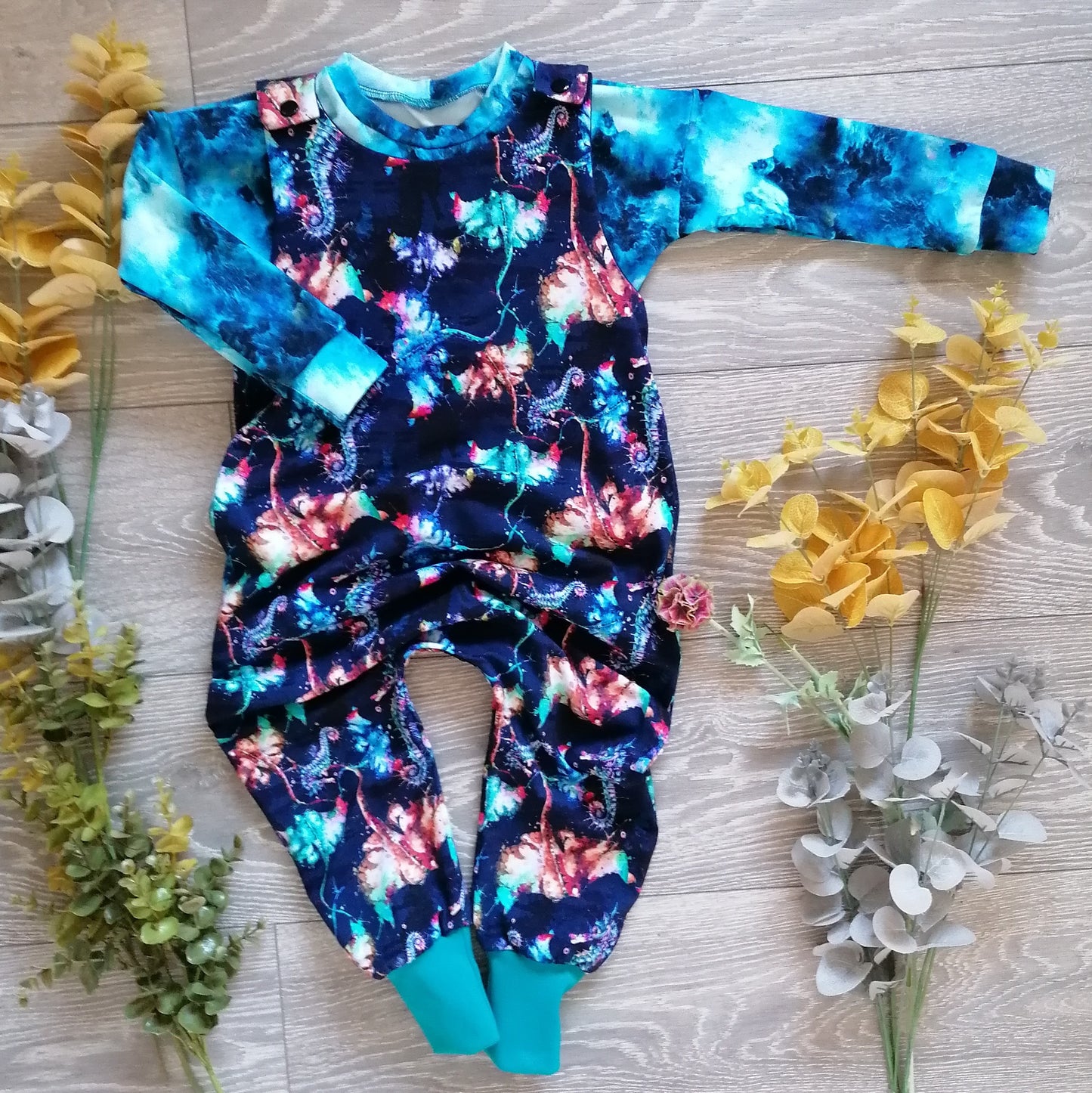 The Fergus Romper - LONG - Sunshine and Raebows