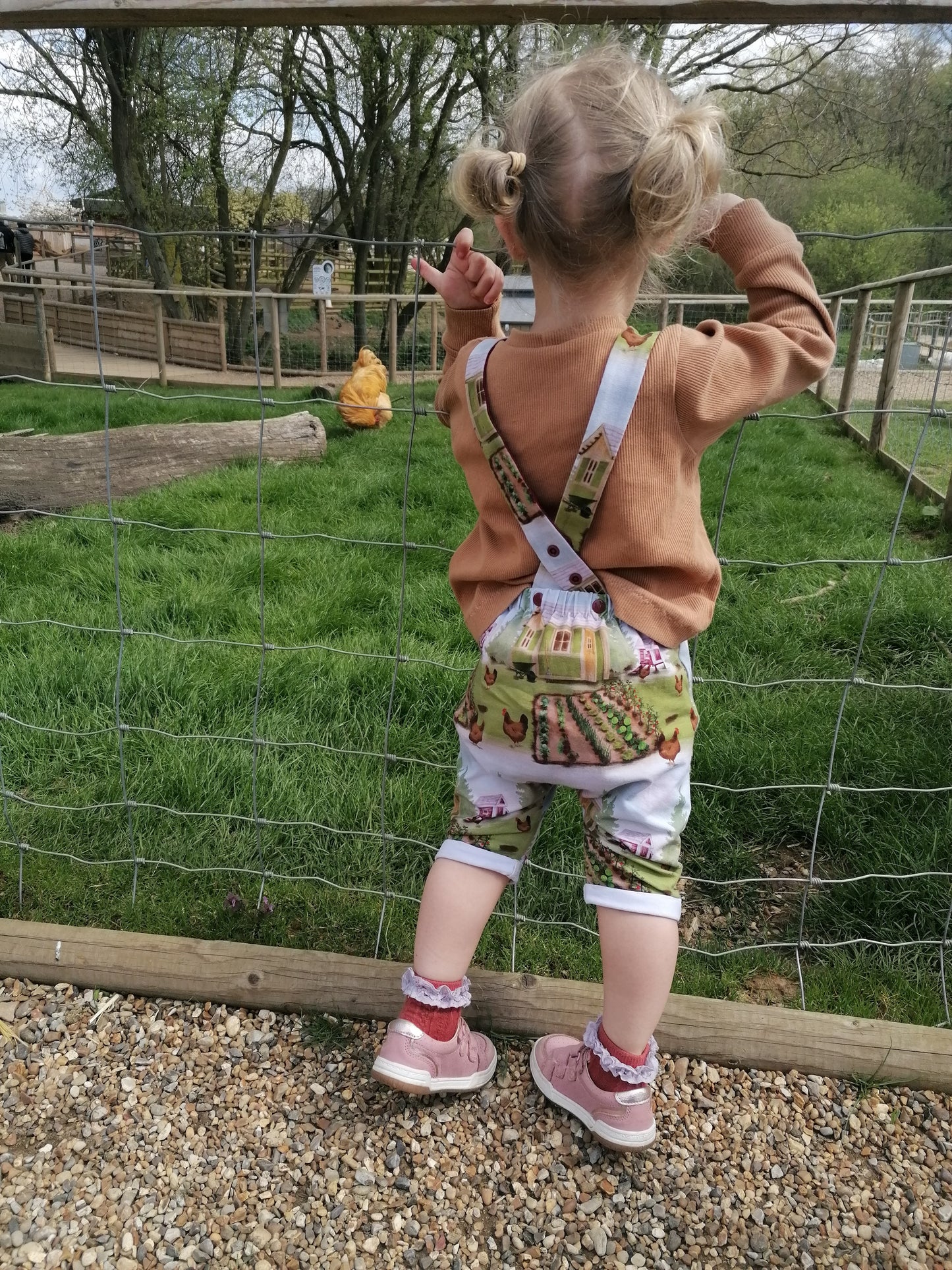 The Edith Dungarees - short - Sunshine and Raebows