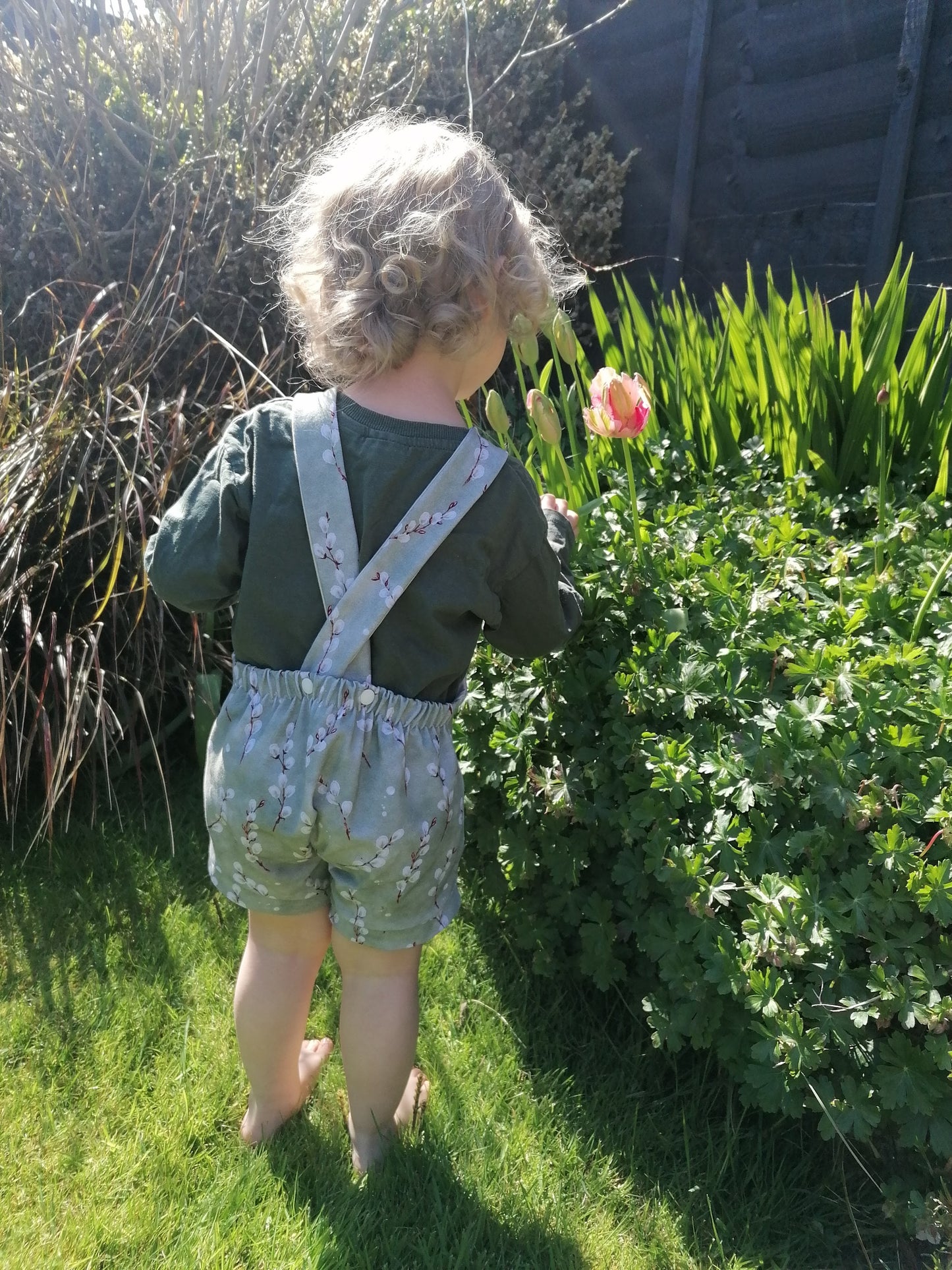 The Edith Dungarees - short - Sunshine and Raebows