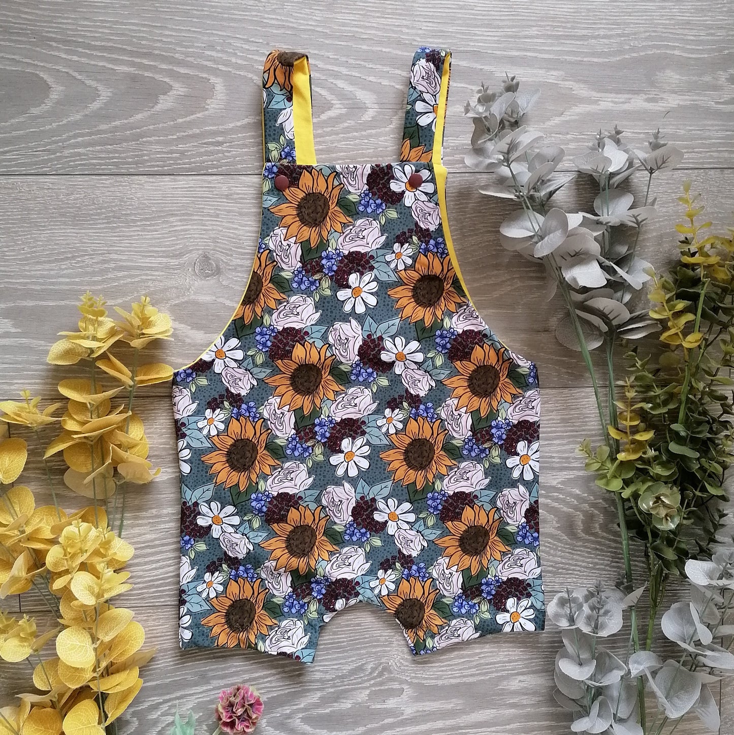 The Edith Dungarees - short - Sunshine and Raebows