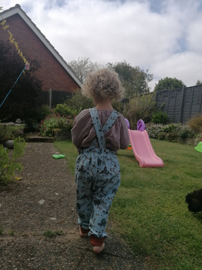 Treasure pocket romper - Sunshine and Raebows