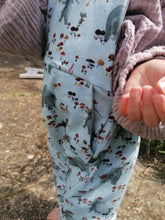 Load image into Gallery viewer, Treasure pocket romper - Sunshine and Raebows
