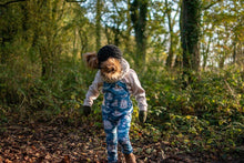 Load image into Gallery viewer, The Edith Dungarees - Long - Sunshine and Raebows
