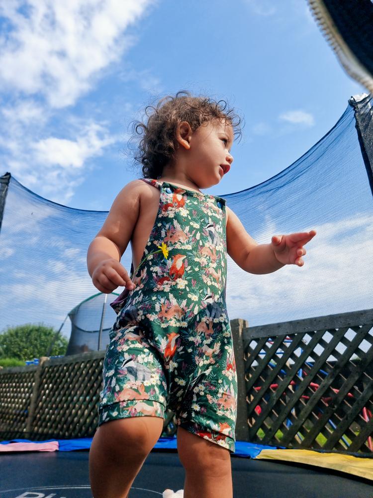The Edith Dungarees - short - Sunshine and Raebows