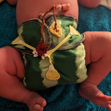Load image into Gallery viewer, Newborn elastic preflats custom - Sunshine and Raebows
