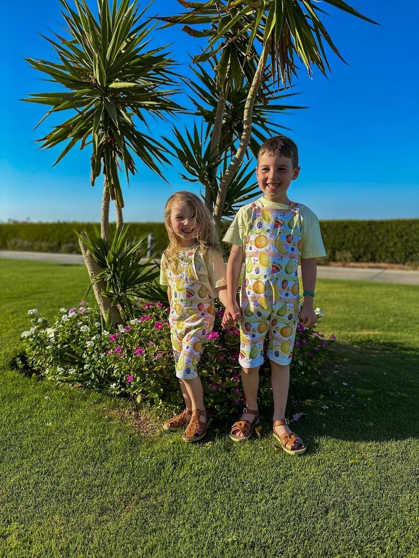 The Edith Dungarees - short - Sunshine and Raebows