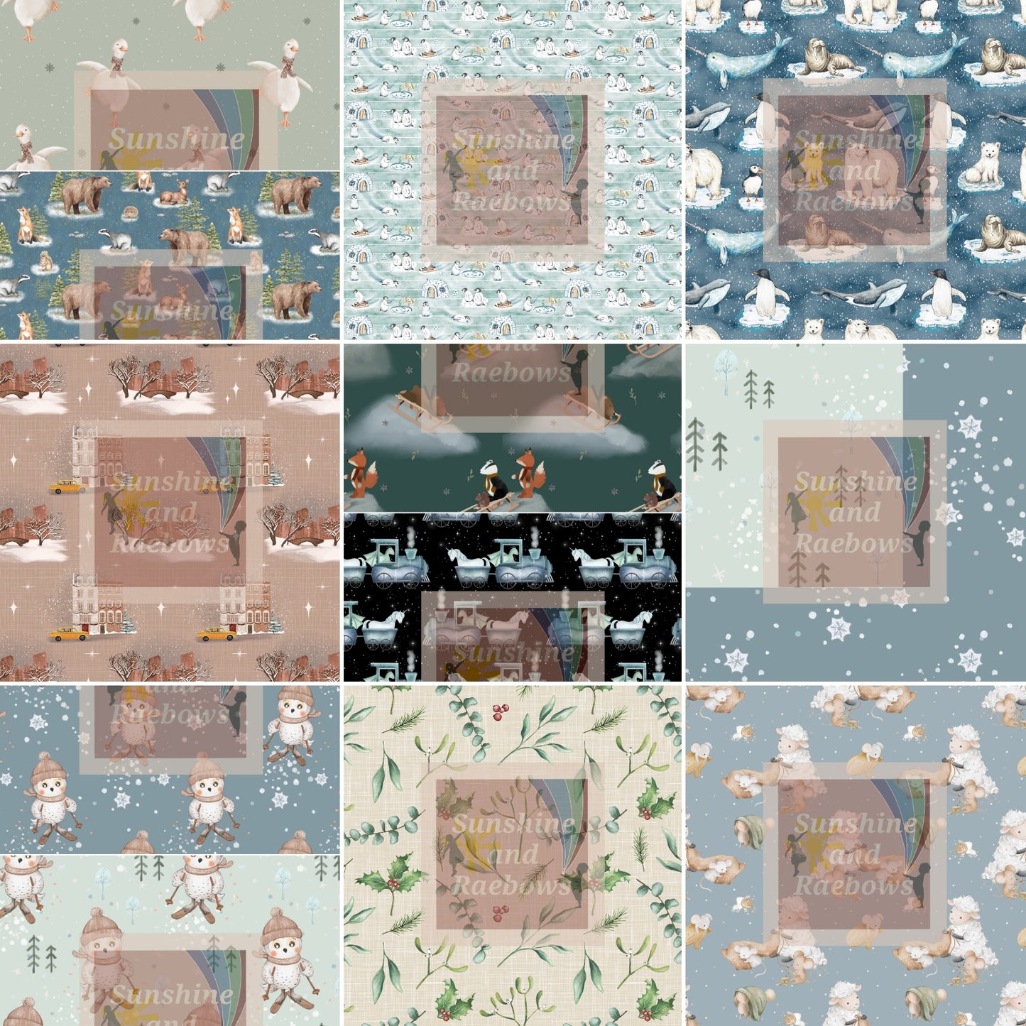 preorder- winter - Sunshine and Raebows