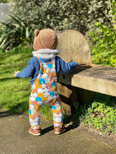 Load image into Gallery viewer, The Edith Dungarees - Long - Sunshine and Raebows
