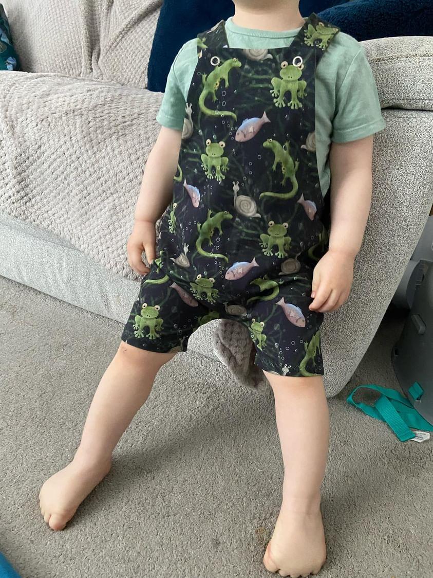 The Edith Dungarees - short - Sunshine and Raebows