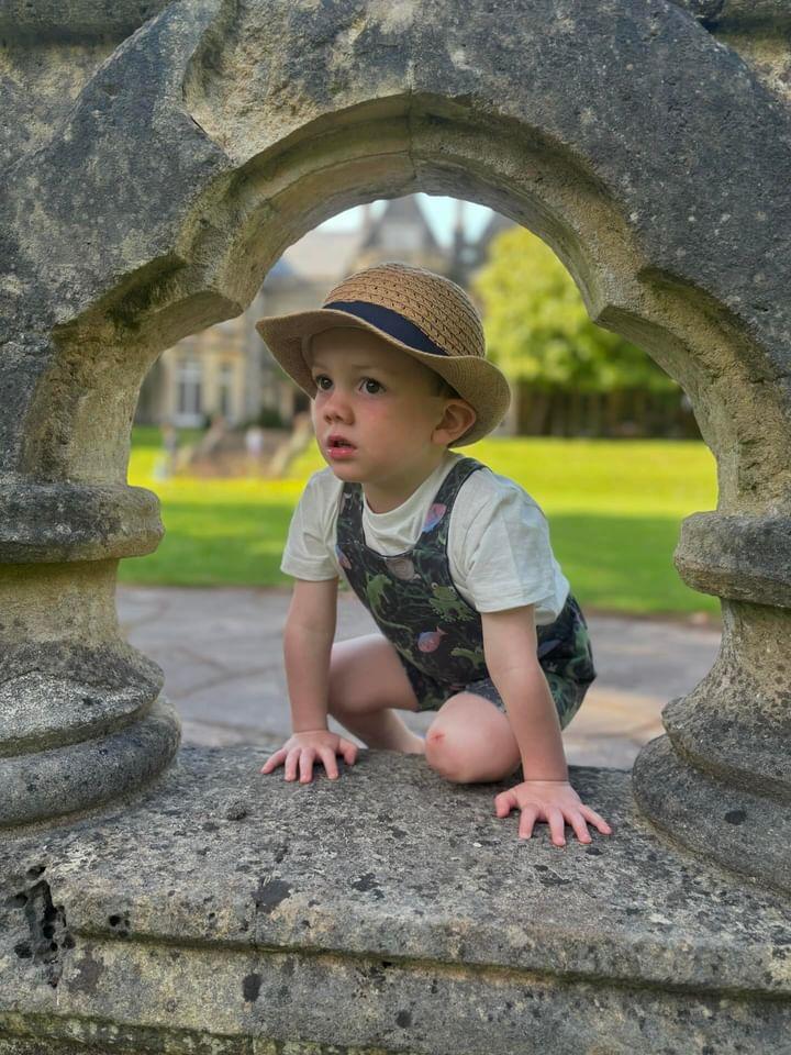 The Edith Dungarees - short - Sunshine and Raebows