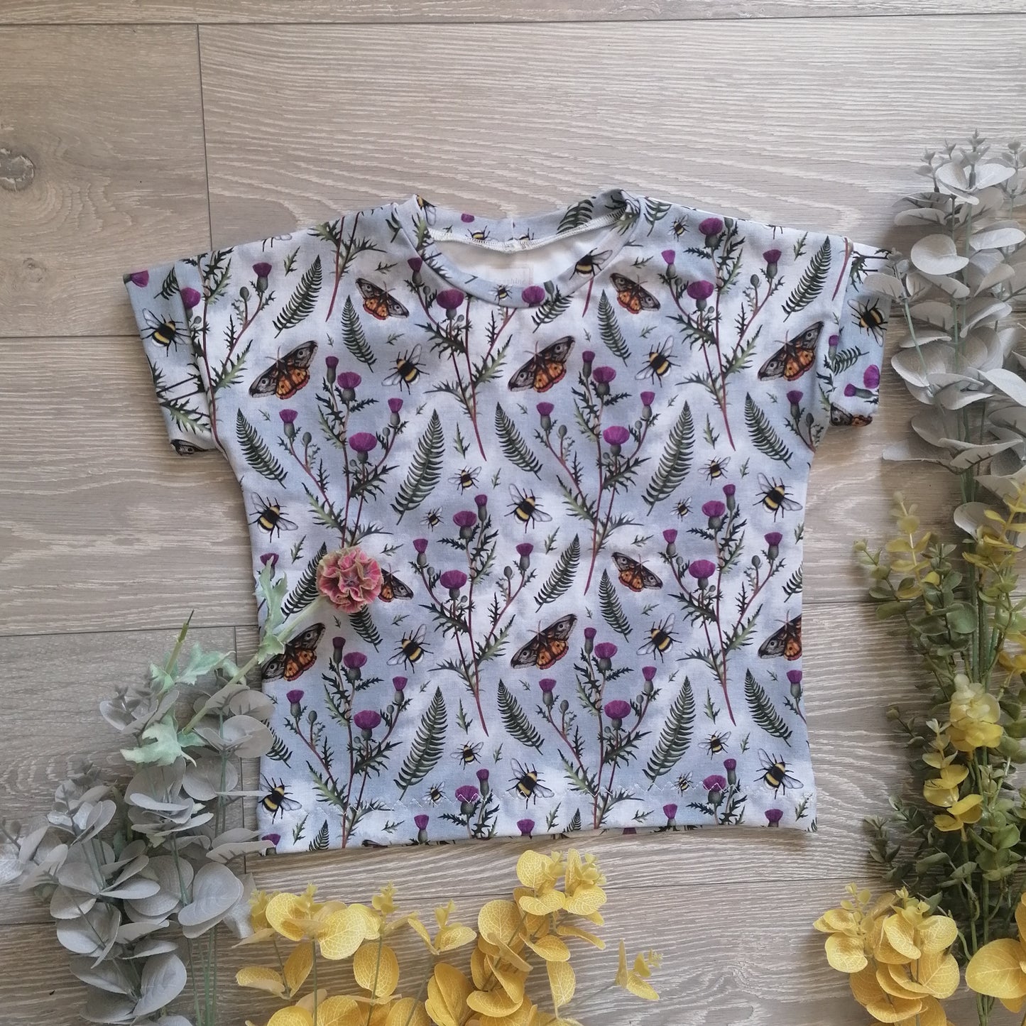 The boxy Tee - Sunshine and Raebows