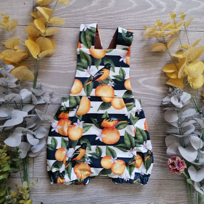 Treasure pocket romper - Sunshine and Raebows