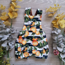 Load image into Gallery viewer, Treasure pocket romper - Sunshine and Raebows

