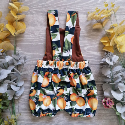 Treasure pocket romper - Sunshine and Raebows