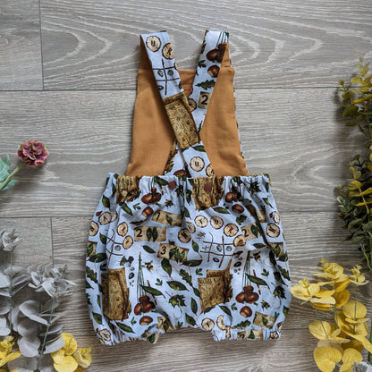 Treasure pocket romper - Sunshine and Raebows