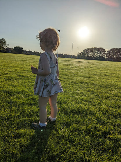 The Chloe peplum - Sunshine and Raebows